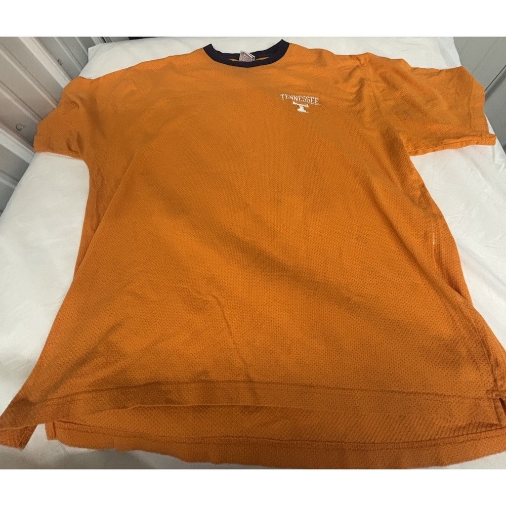 Vintage Tennessee Vols Short Sleeve Shirt Orange Size 2XL Red Oak Sportswear